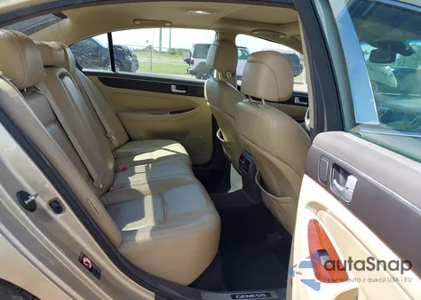 2012 Hyundai Genesis 4.6 из США, поврежденный, VIN KMHGC4DF7CU205349